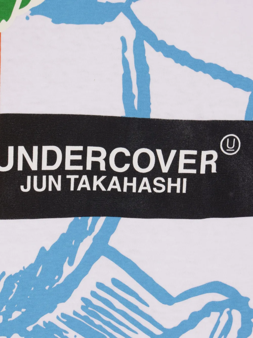 Undercover T-shirt met print Wit