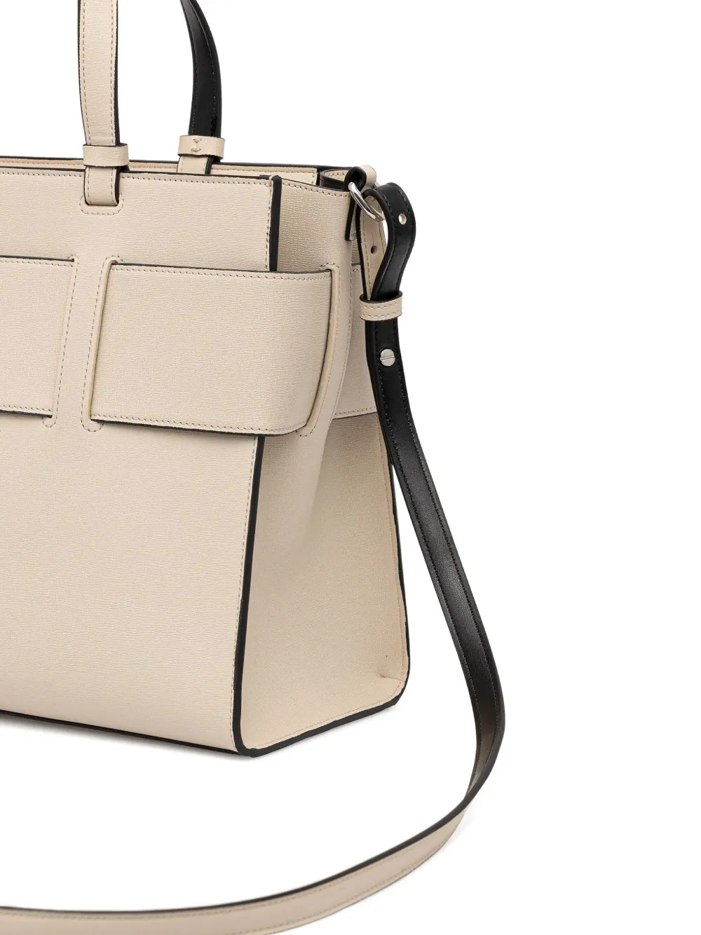 Armani Exchange Heuptas met logoplakkaat Beige