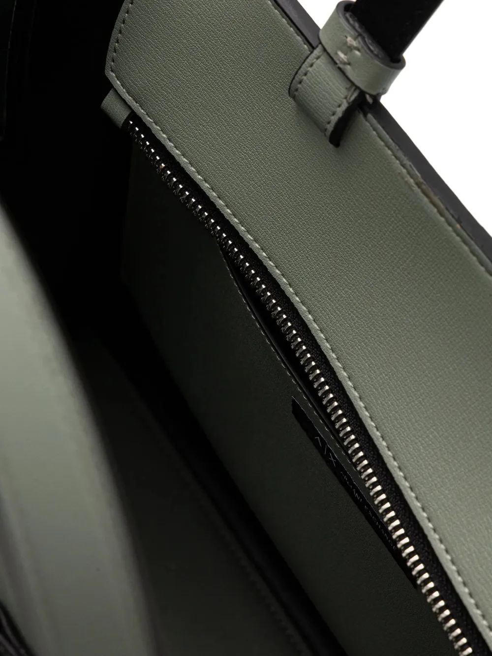 Armani Exchange Heuptas met logoplakkaat Groen