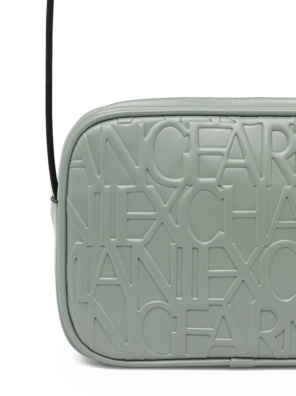 Armani Exchange Crossbodytas met logo-reliëf Groen