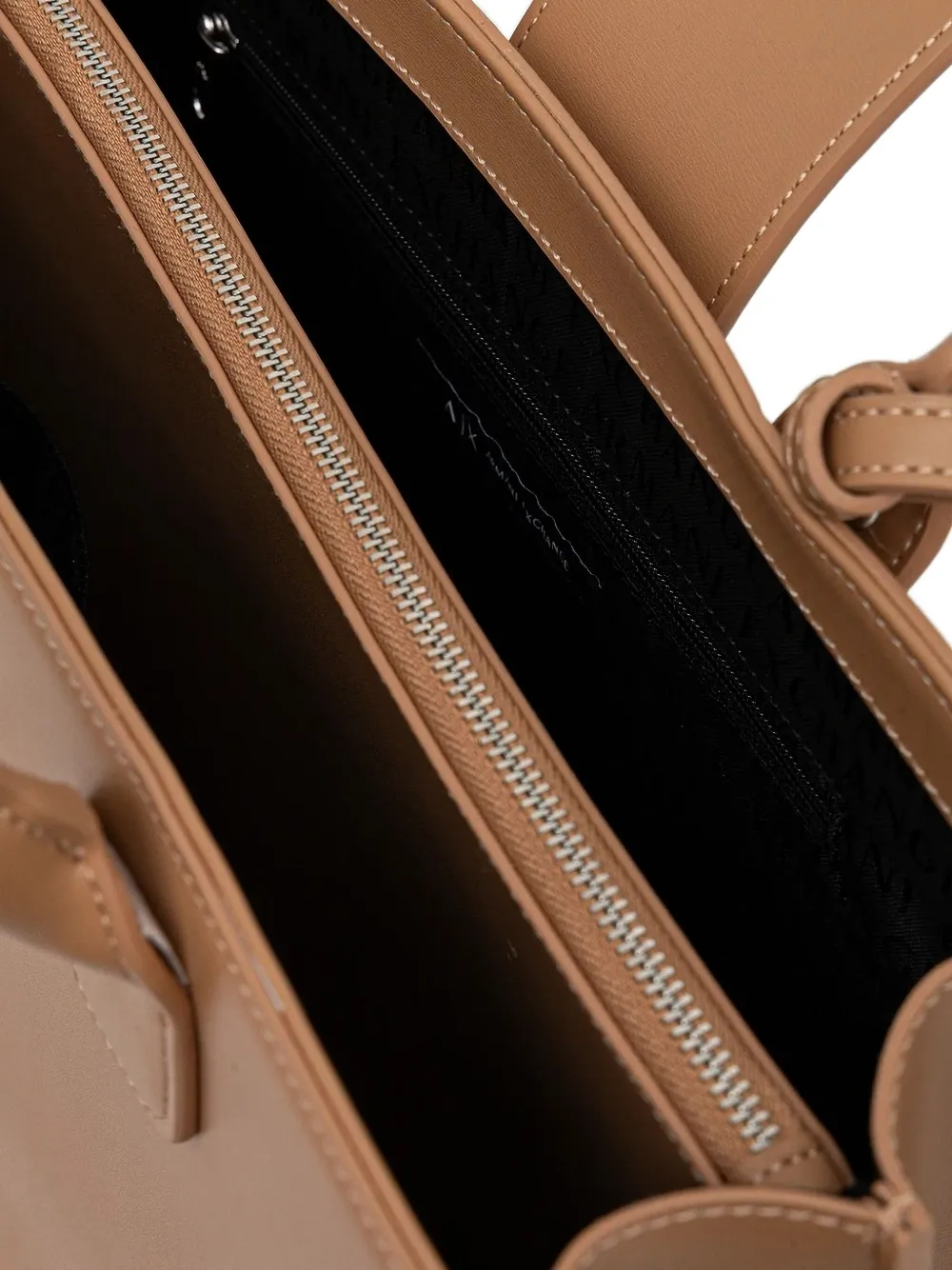 Armani Exchange Heuptas met logoplakkaat Bruin