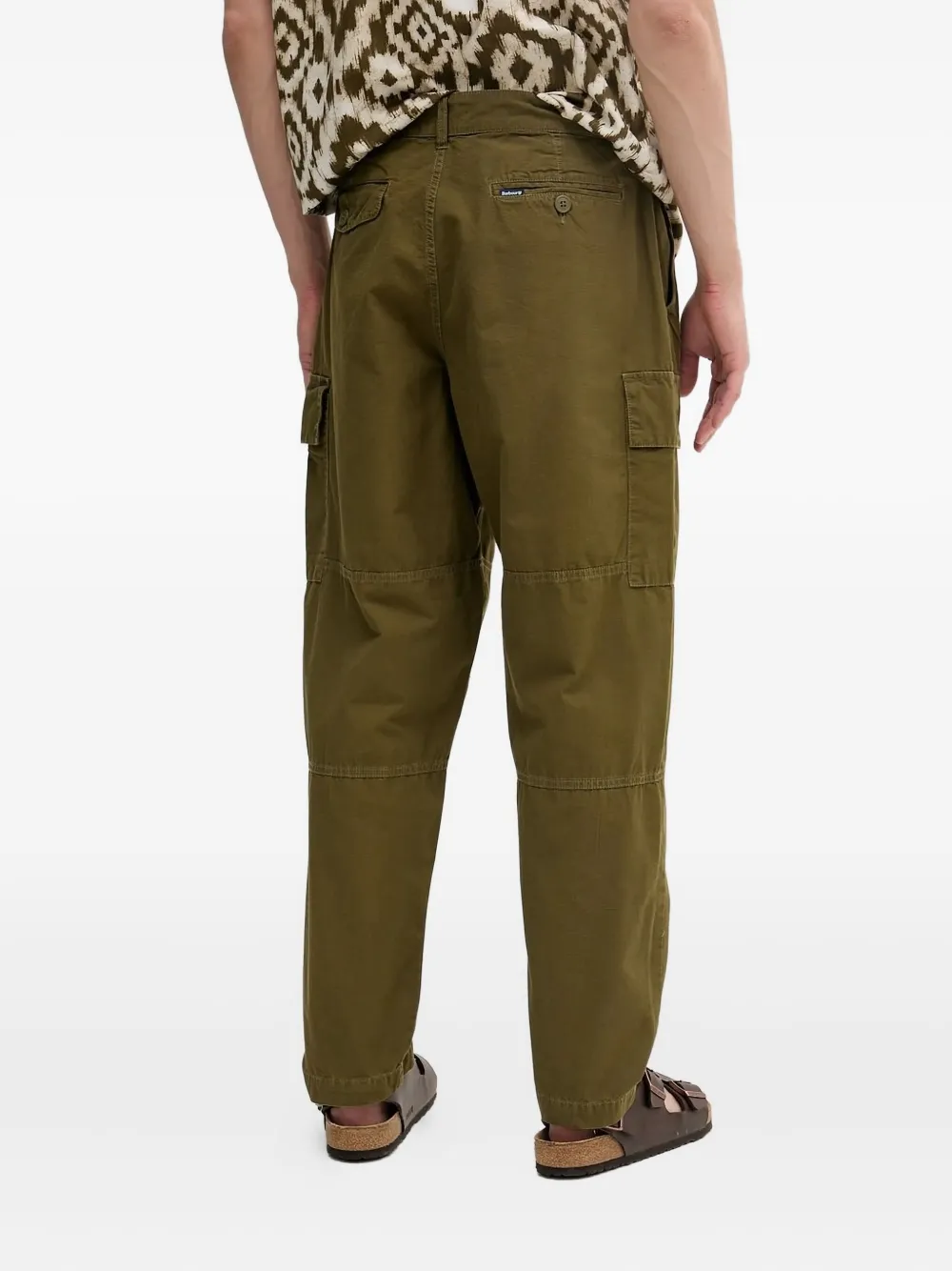 Barbour Broek met cargo zak - Groen