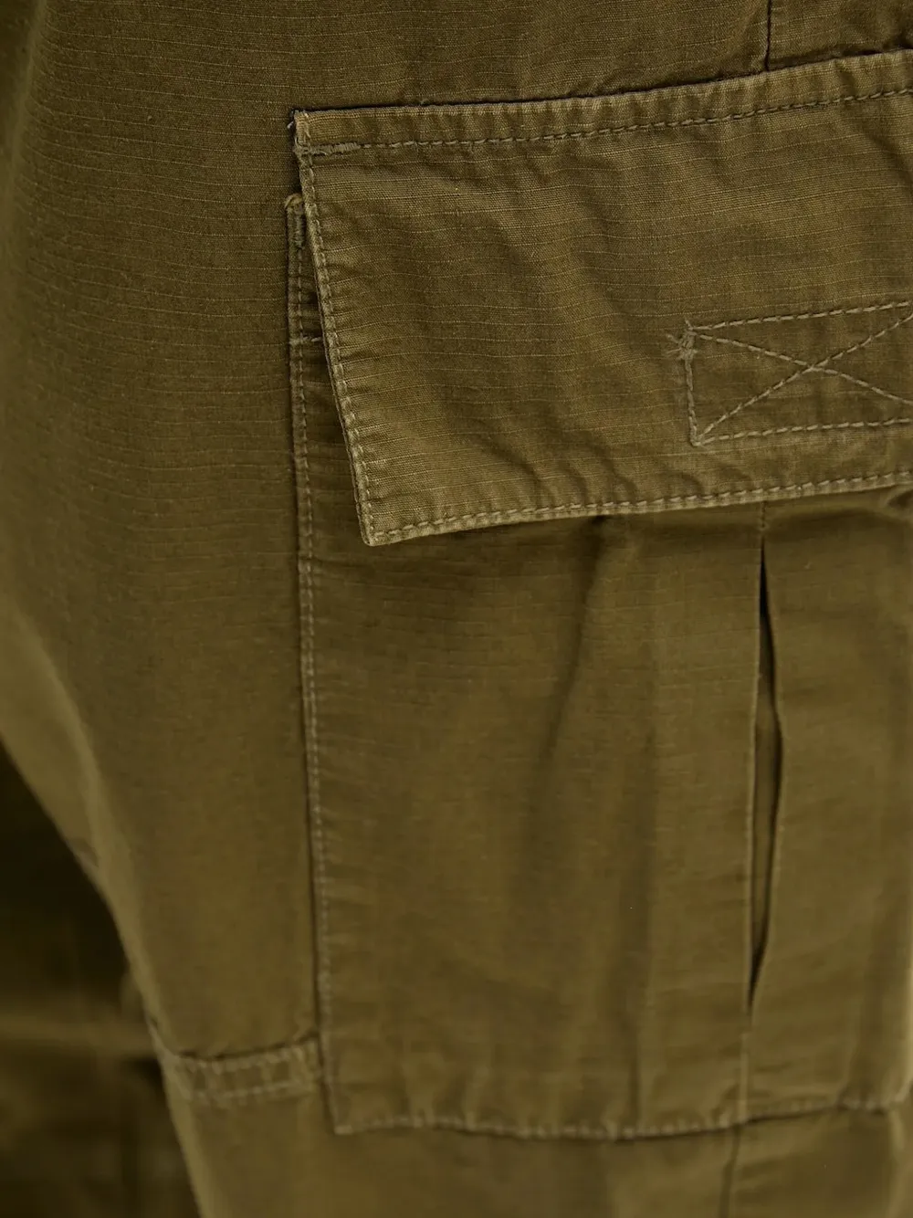 Barbour Broek met cargo zak Groen