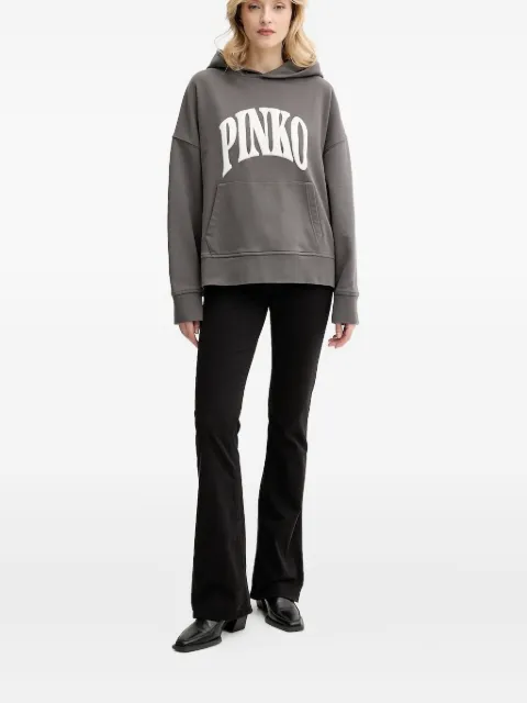 Armani Exchange logo-patch jeans