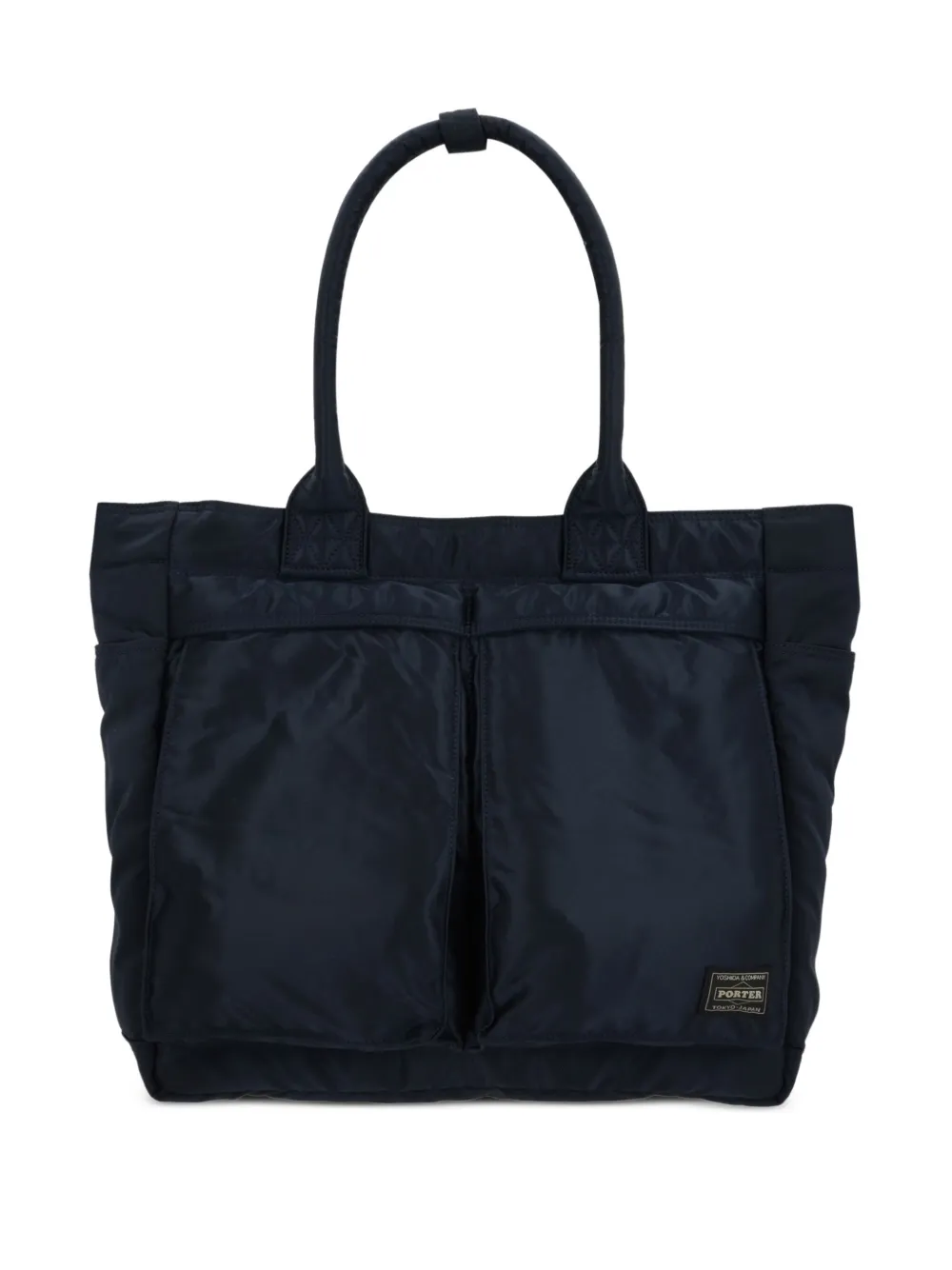 Porter-yoshida & Co Double-handle Logo-patch Tote Bag