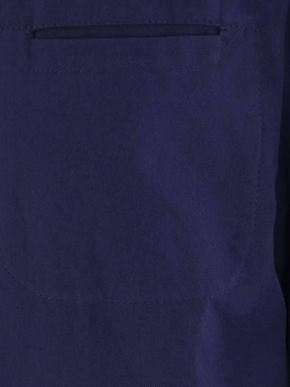 Alberto Biani pocket cotton-canvas shirt Blauw
