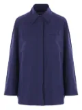 Alberto Biani pocket cotton-canvas shirt - Blue