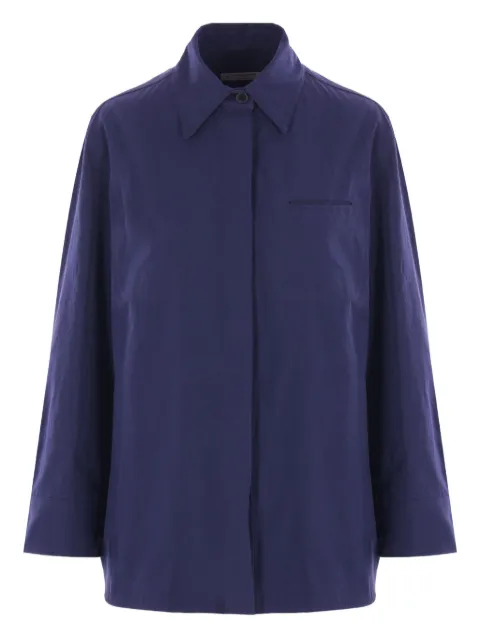 Alberto Biani pocket cotton-canvas shirt