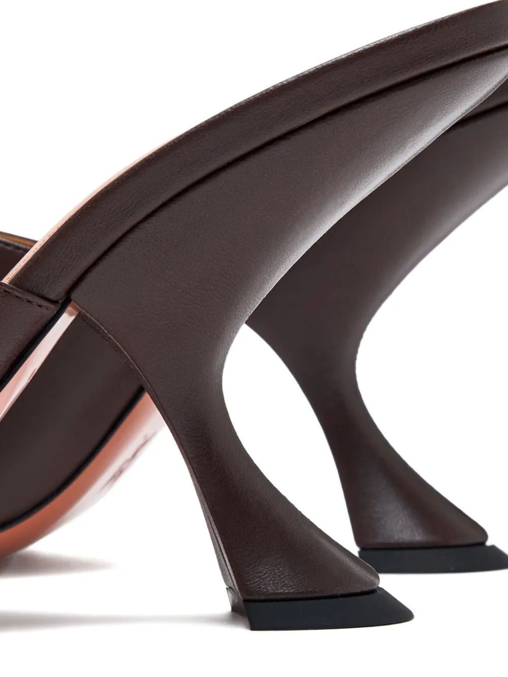 Amina Muaddi 90mm Taylor sandals Brown