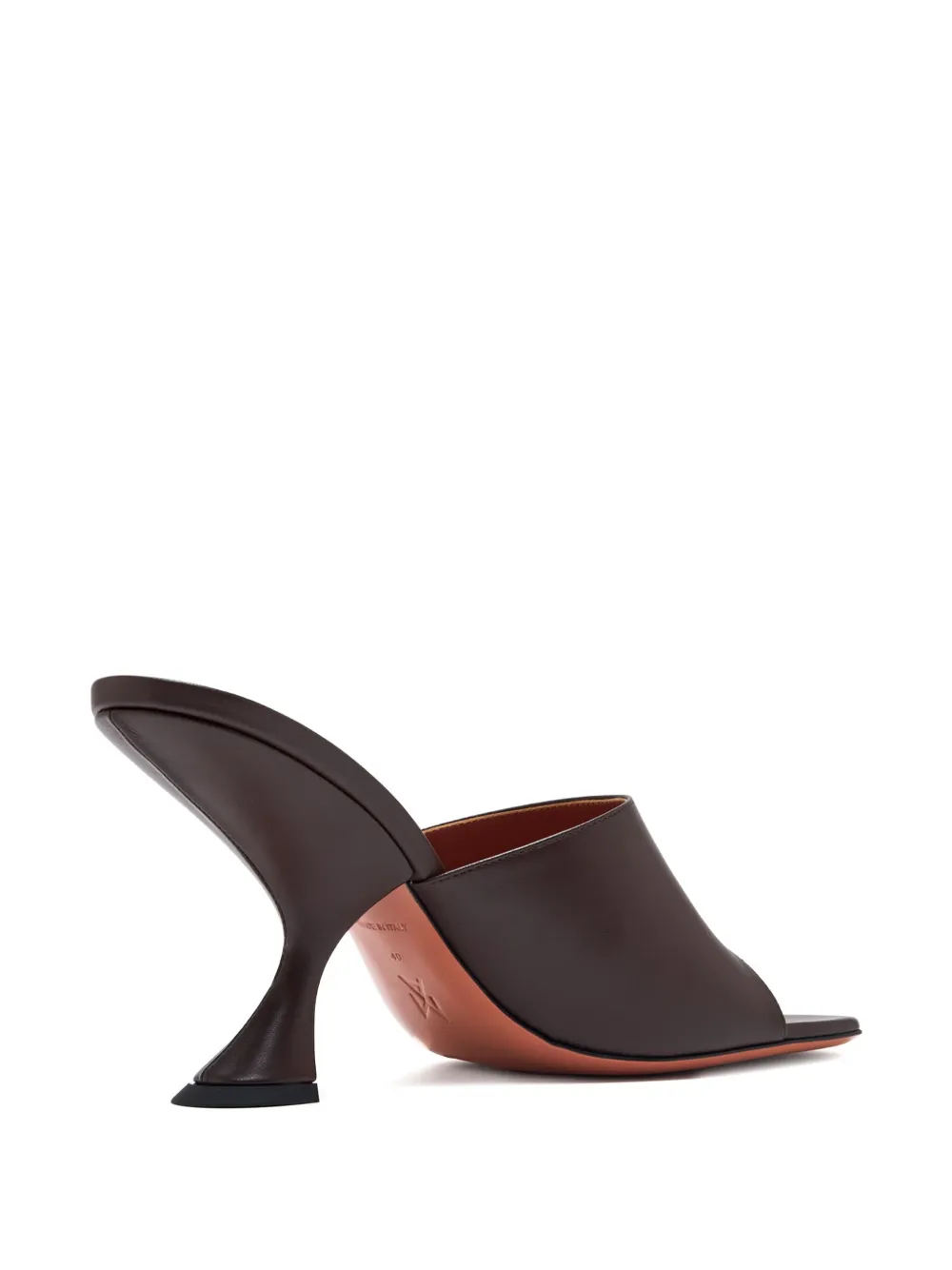 Amina Muaddi 90mm Taylor sandals Brown