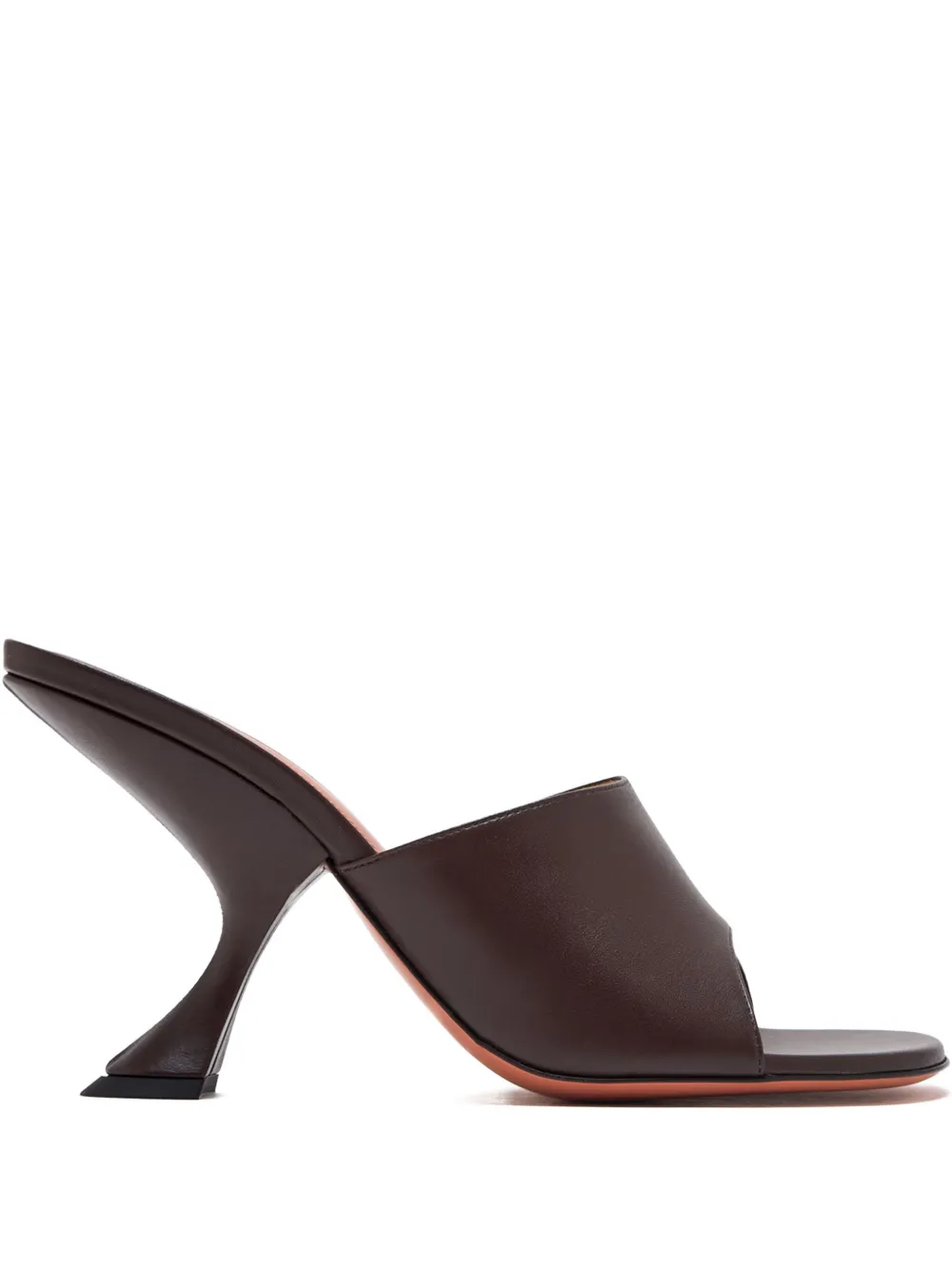 Amina Muaddi 90mm Taylor sandals Brown