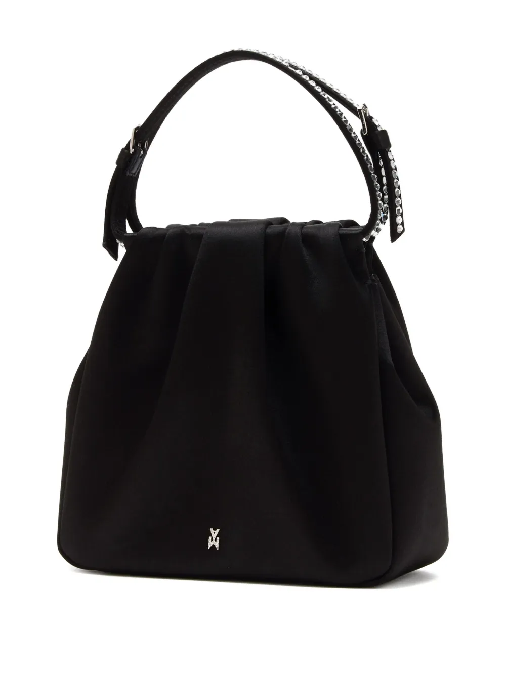 Amina Muaddi Vittoria tote bag - Zwart