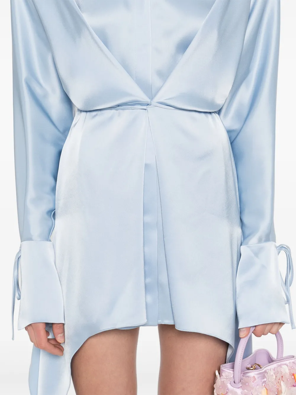David Koma Jurk met lange mouwen Blauw