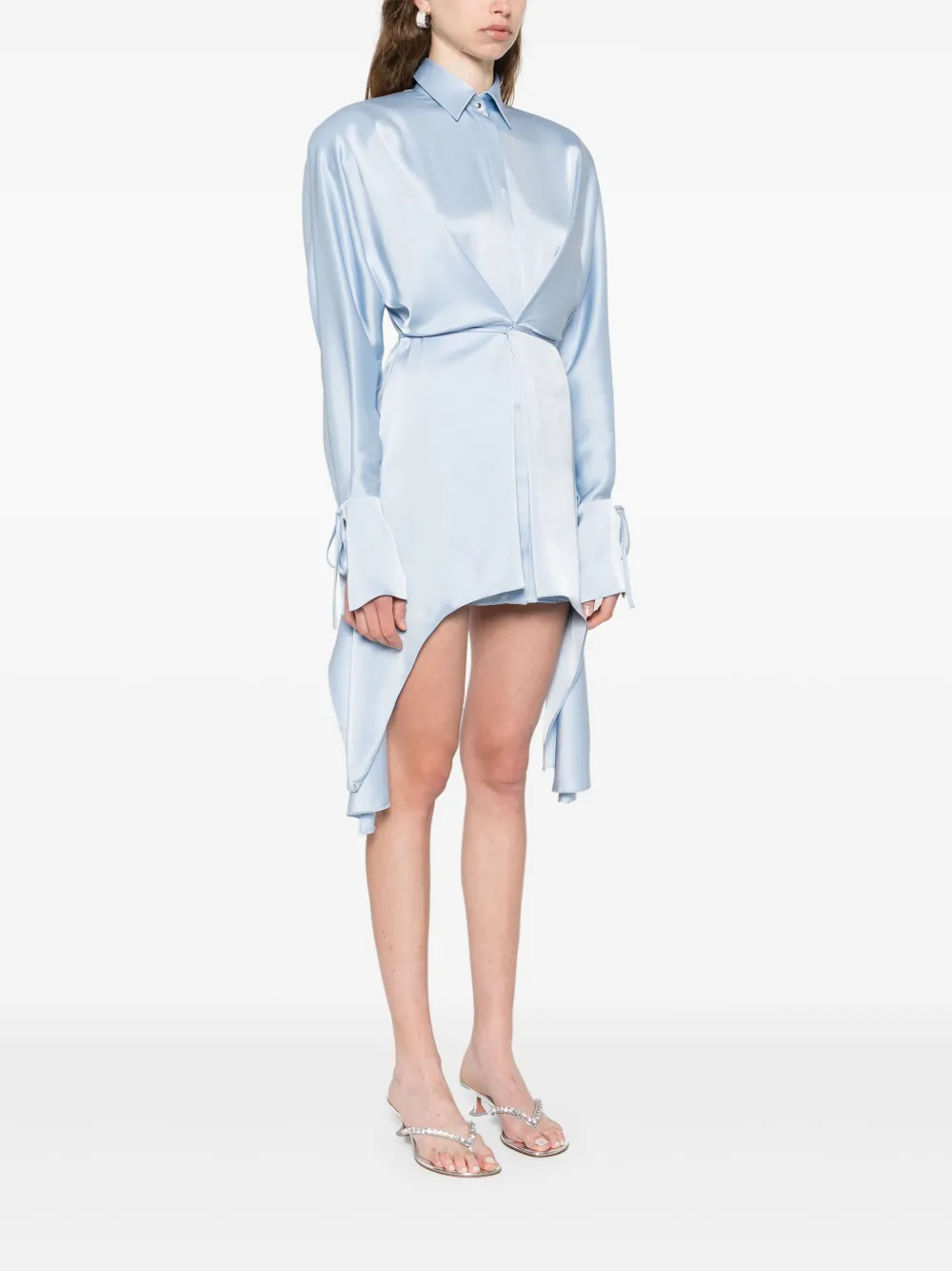 David Koma Jurk met lange mouwen Blauw