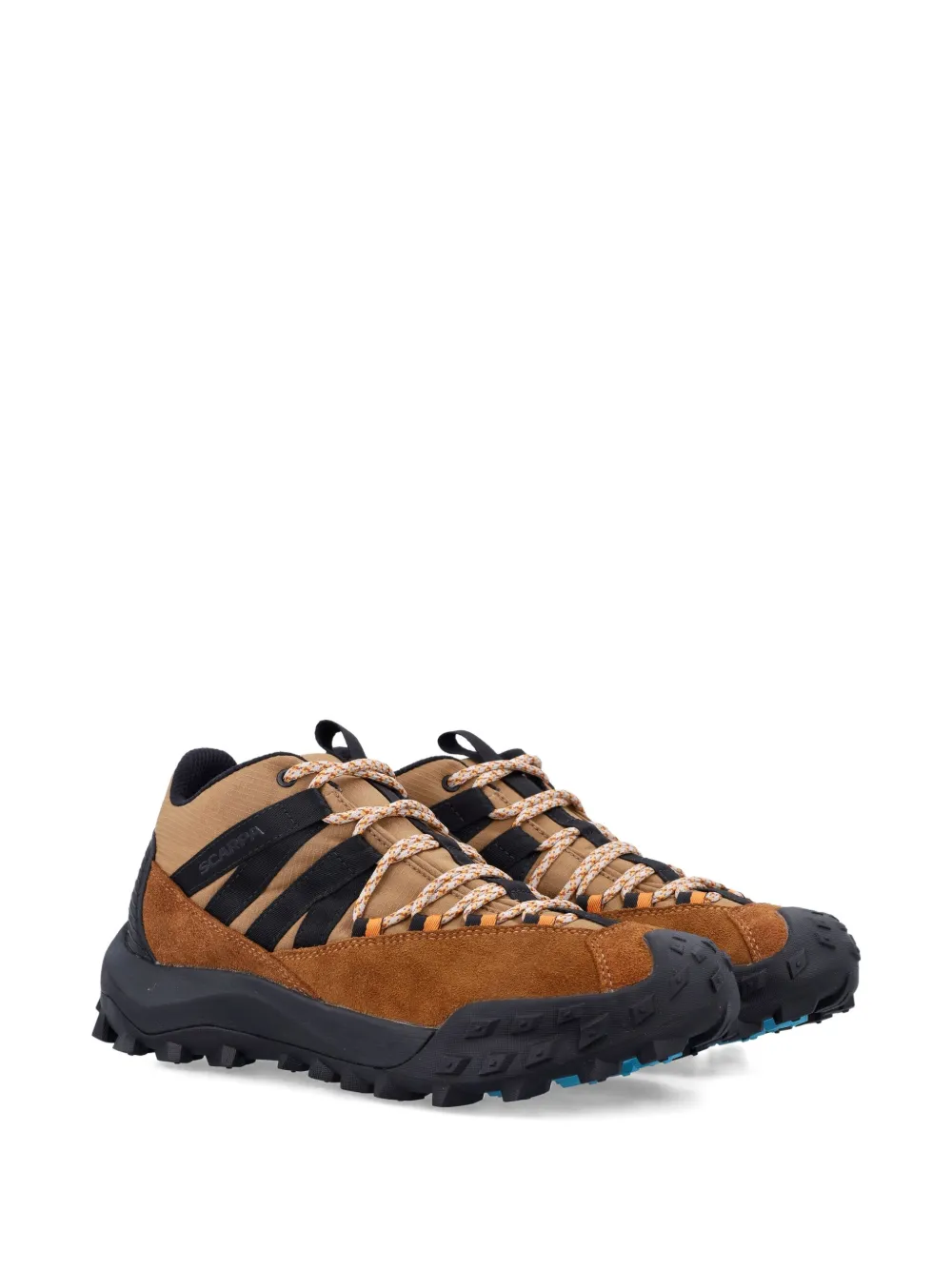 SCARPA hiking suede trail shoes Brown