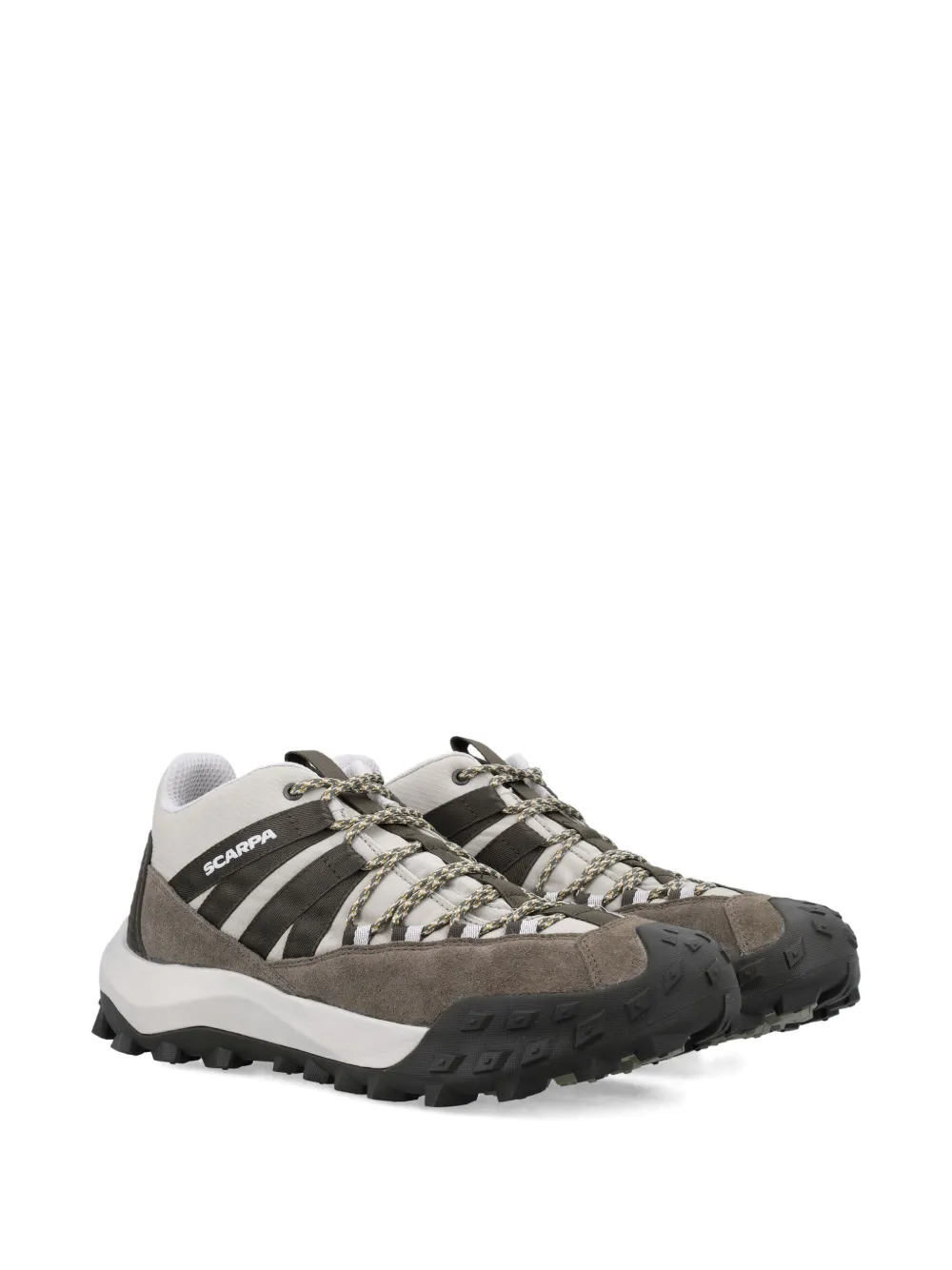 SCARPA mesh-panel trekking shoes Grey