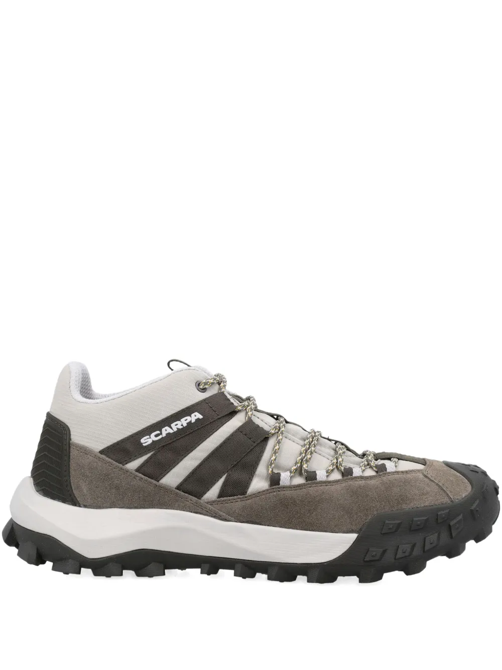 SCARPA mesh-panel trekking shoes Grey