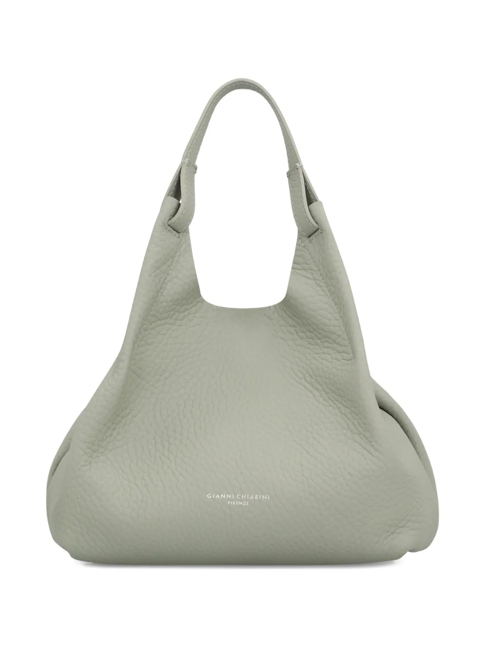 GIANNI CHIARINI Dua leren shopper Grijs