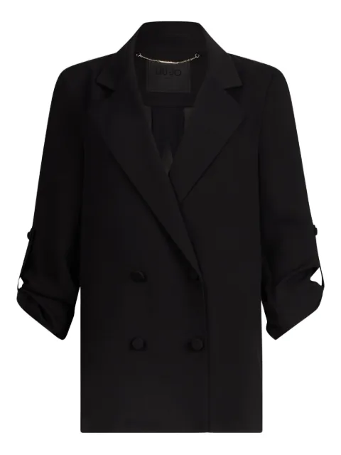 LIU JO Envers satin blazer