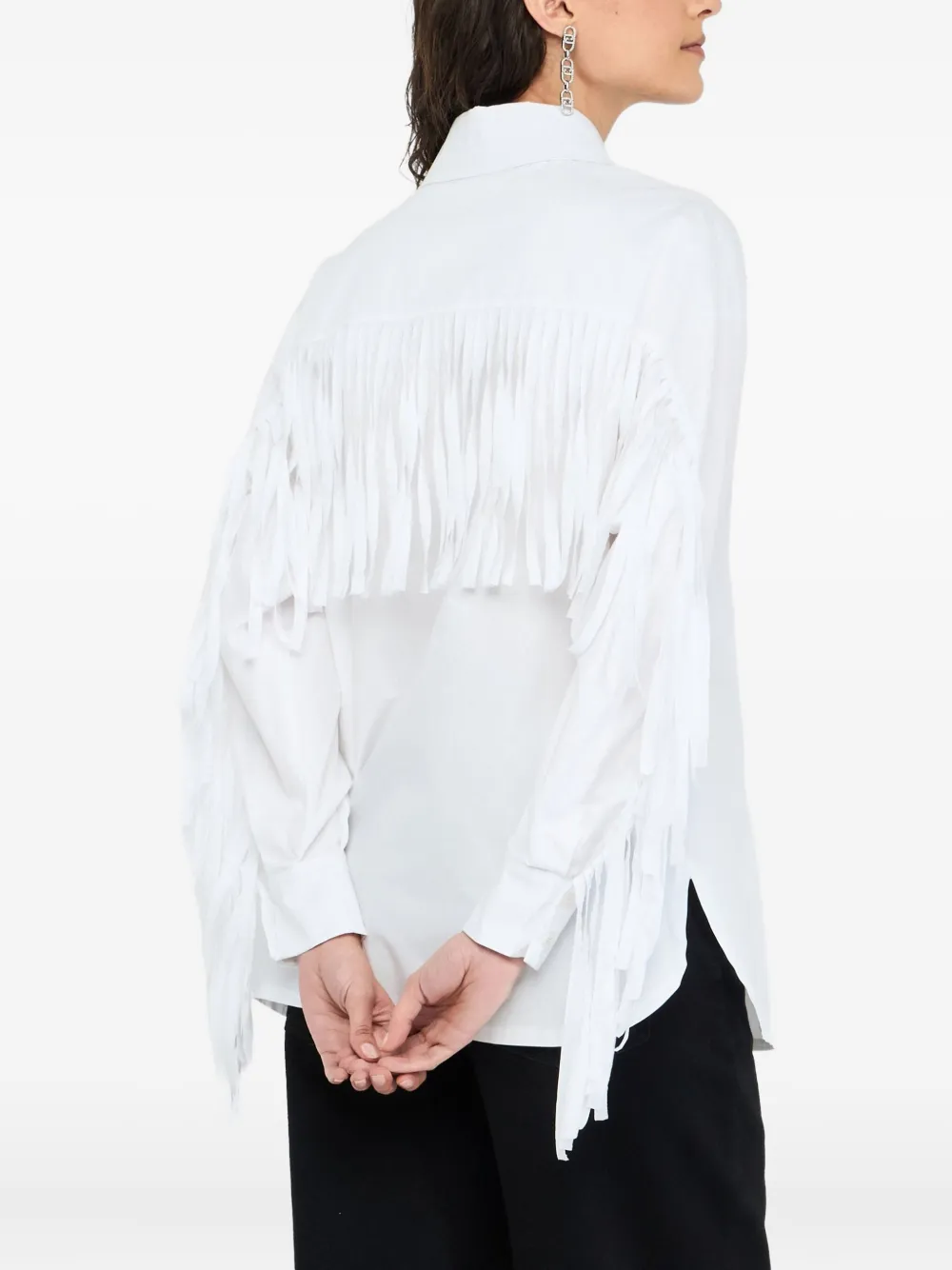 LIU JO Popeline blouse Wit