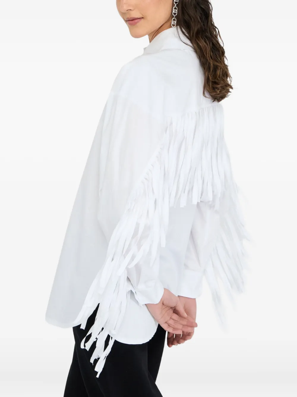 LIU JO Popeline blouse Wit