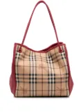 Burberry Pre-Owned 2000-2017 Small Haymarket Check Coated Canvas Canterbury tote bag - Brown