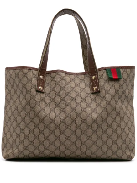 Gucci Pre-Owned 2000-2015 Medium GG Supreme Web Loop tote bag