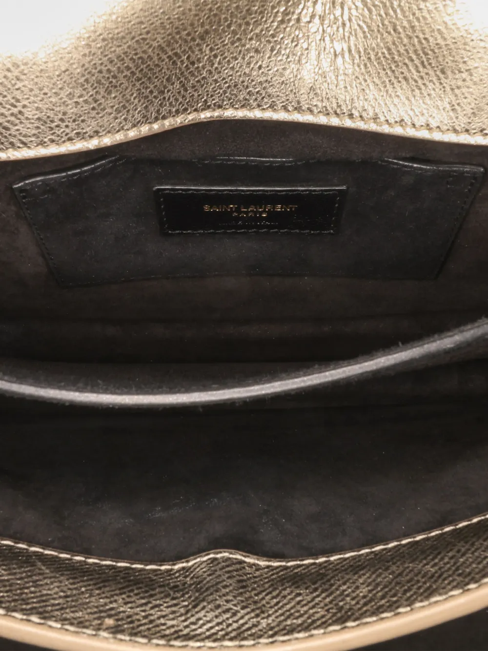 Pre-owned Saint Laurent 2017 Medium Smooth Calfskin Sunset Bag Crossbody Bag