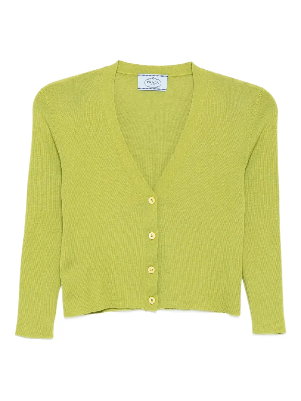 Prada Pre-Owned V-neck cardigan | Green | Image 1