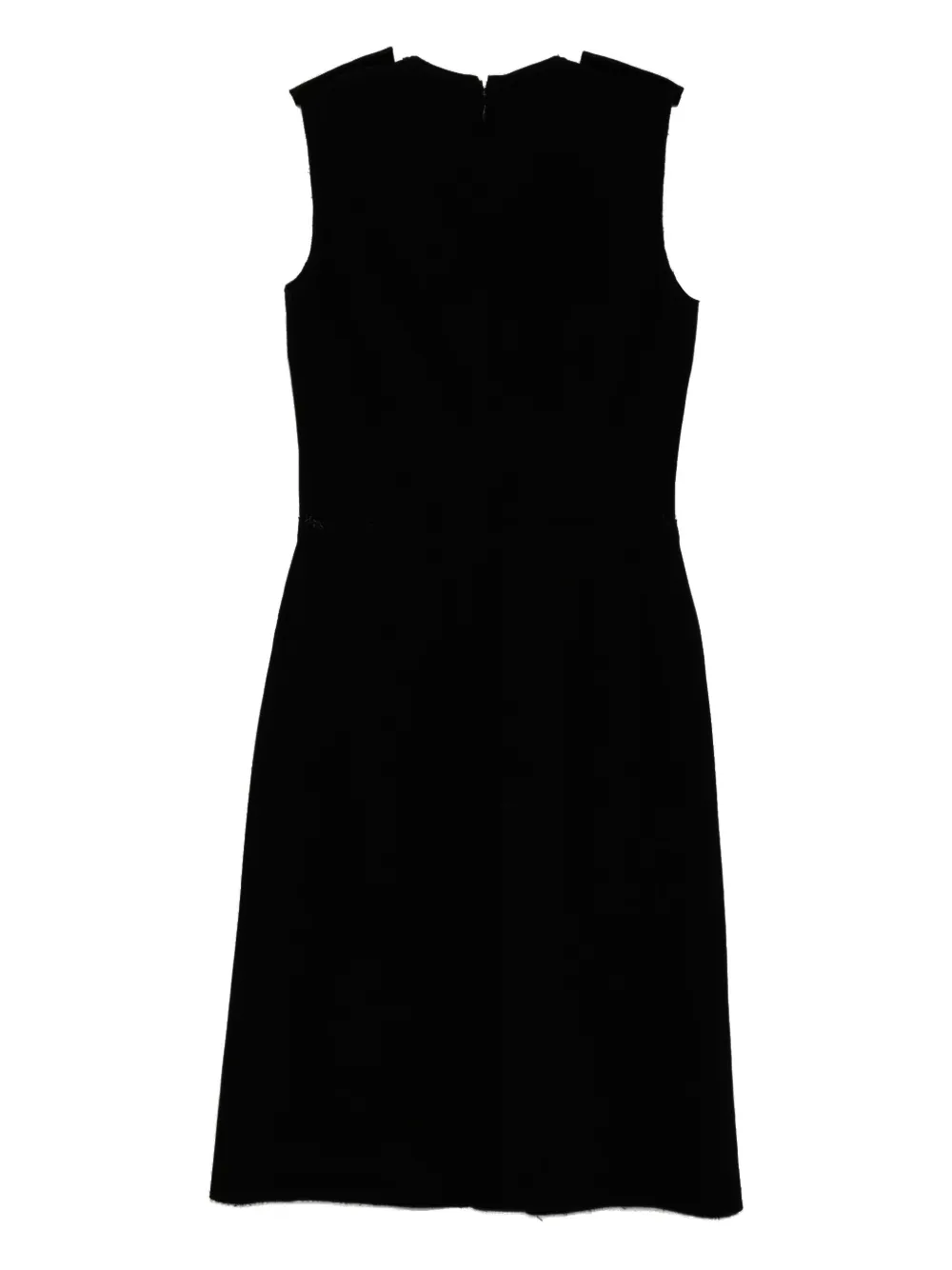 Prada Pre-Owned Mouwloze jurk - Zwart