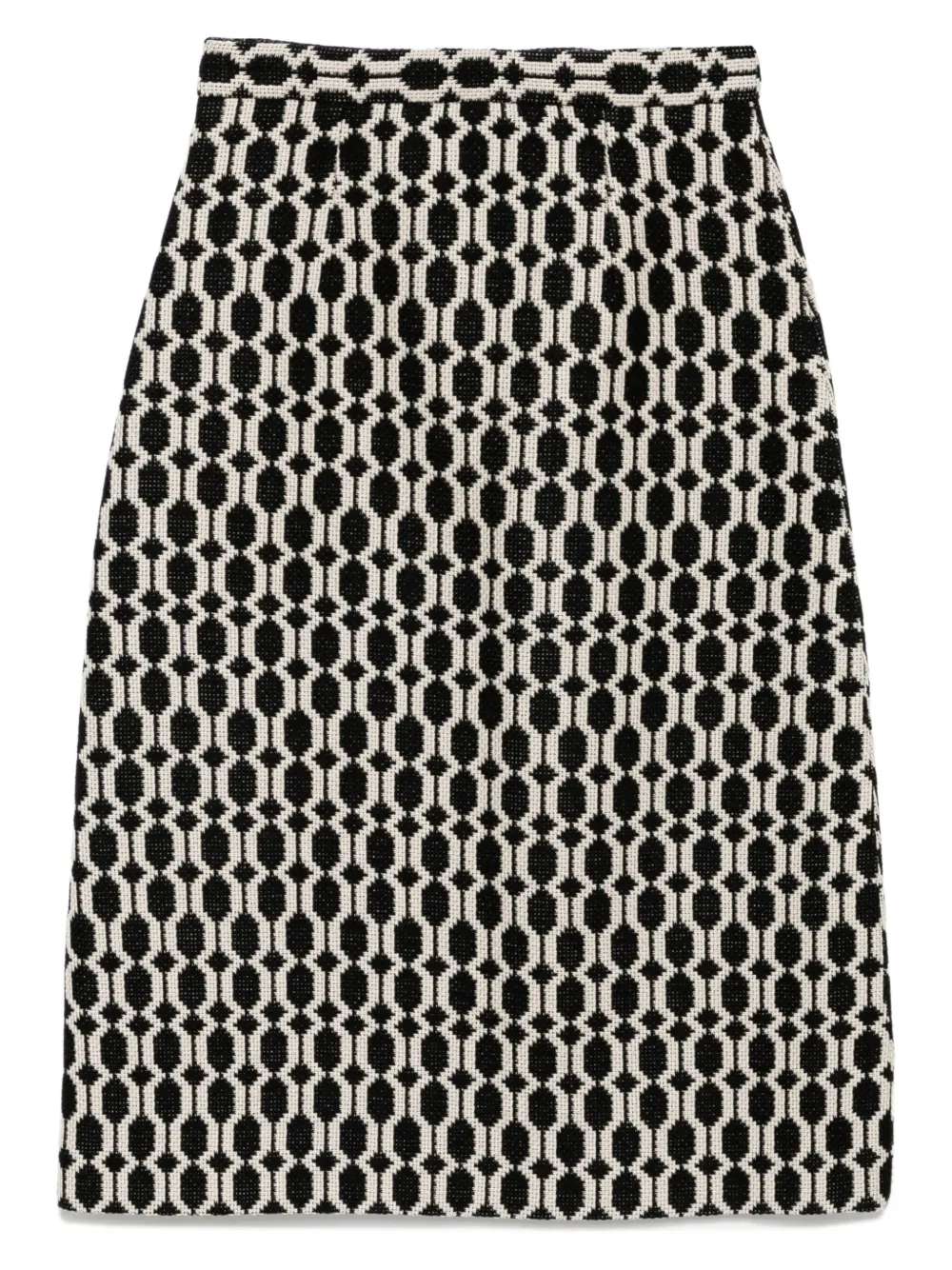 Gucci Pre-Owned monochrome pattern skirt | Image 2