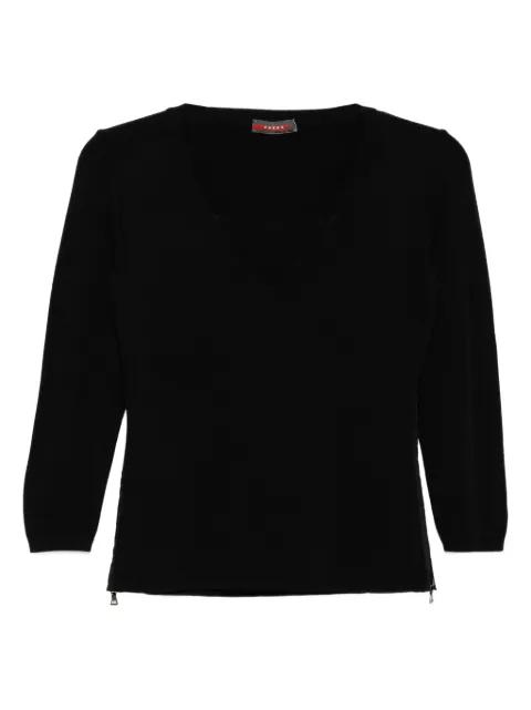 Prada Pre-Owned V-neck top
