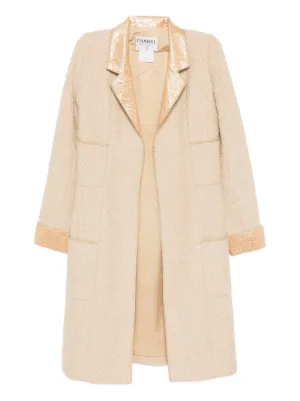 Valentino Garavani Pre-Owned エンブロイダリー ハイネックコート