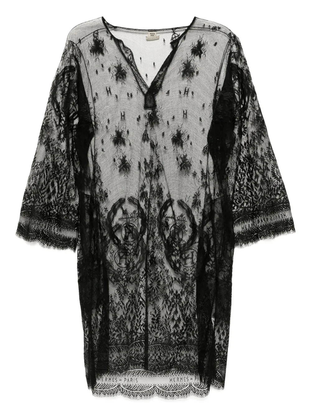 Hermès Pre-Owned lace dress | Image 2