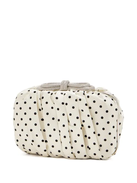 MACH & MACH mini polka-dot embellished clutch
