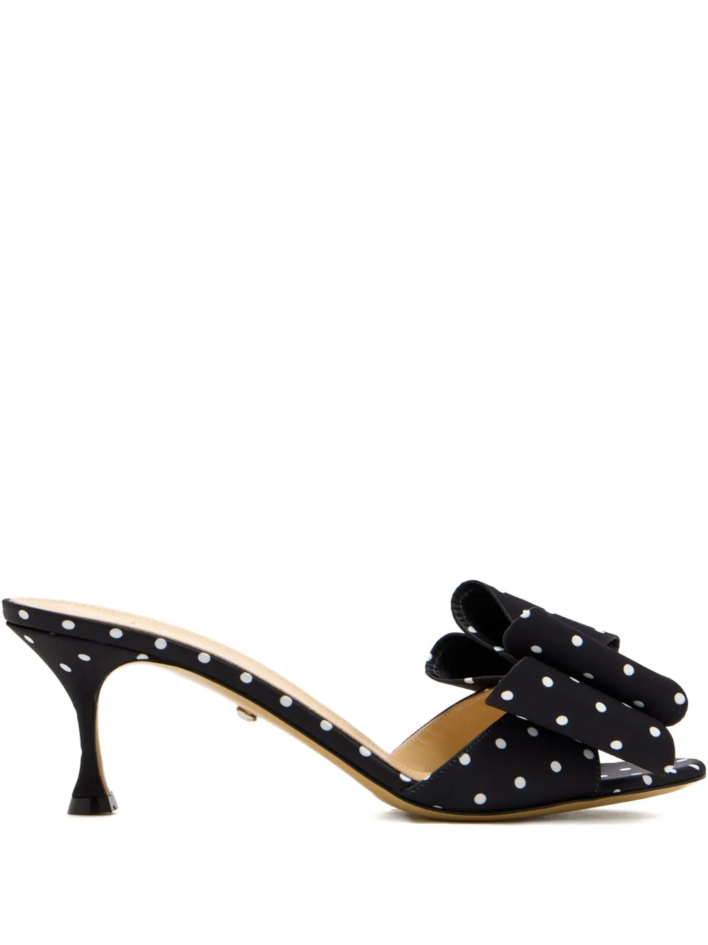 MACH & MACH 65mm Cadeau sandals Black