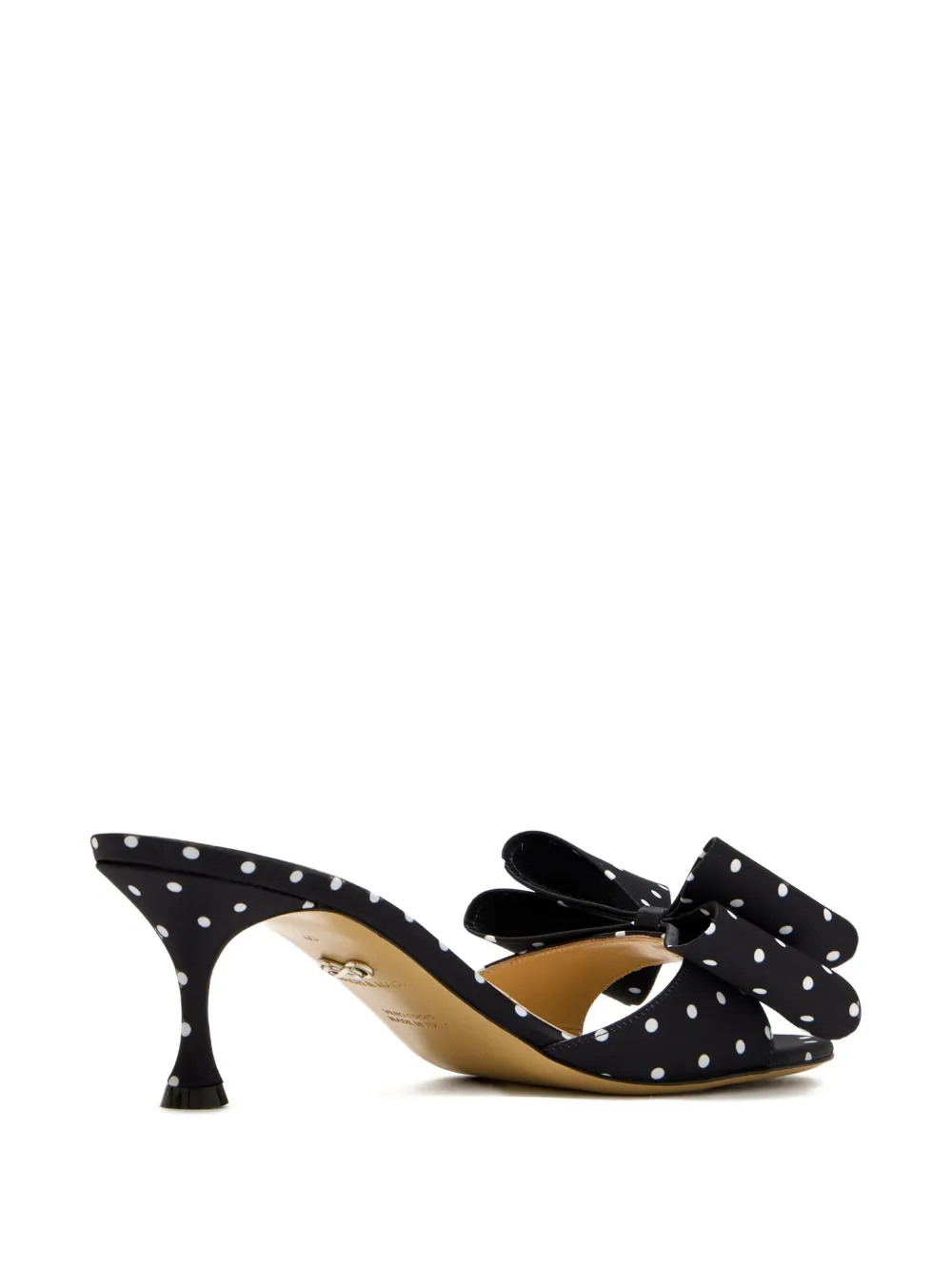 MACH & MACH 65mm Cadeau sandals Black