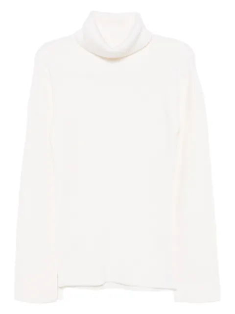 TOTEME turtleneck split-sleeve jumper