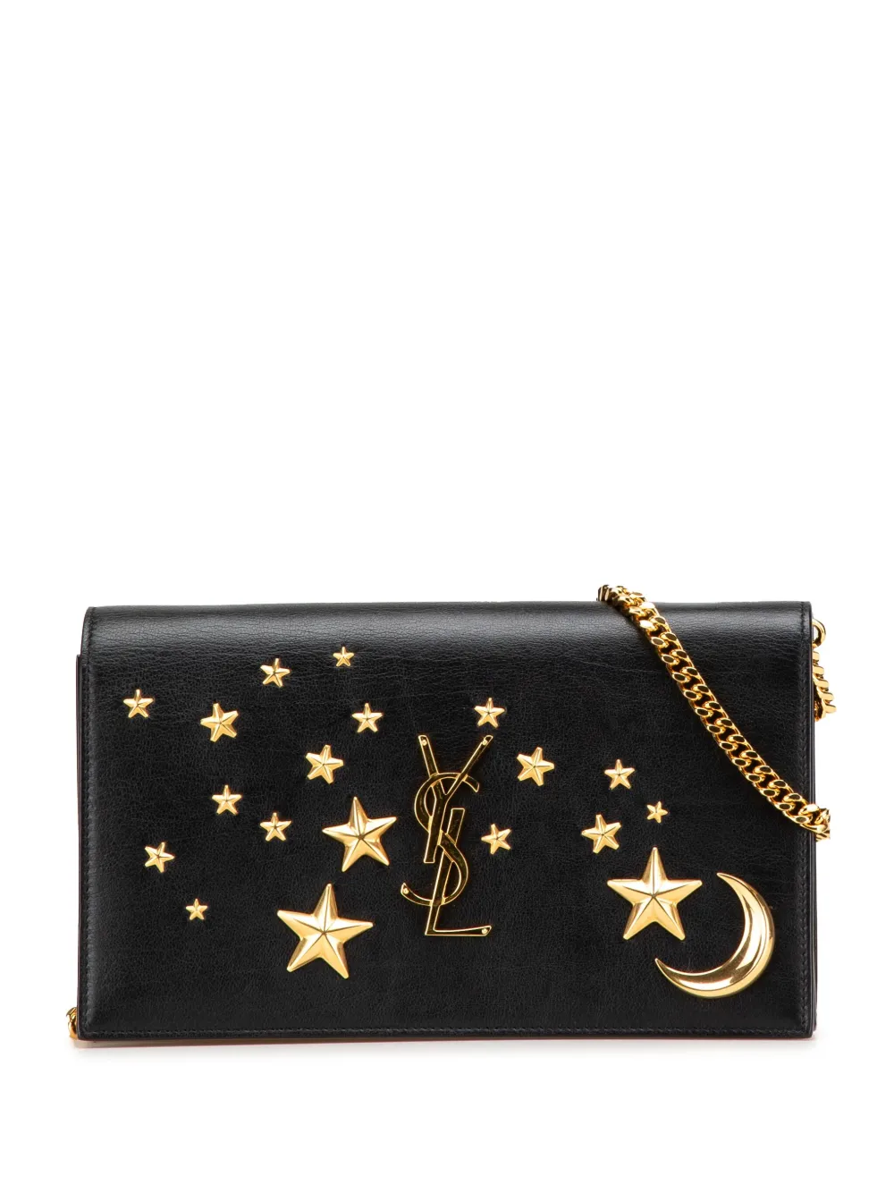 Saint Laurent Pre-Owned 2000-2024 Leather Moon and Star Monogram Kate Saint Laurent Pre-Owned 2000-2024 Leather Moon and Star Monogram Kate
