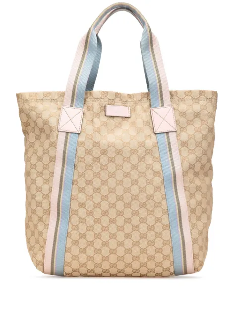 Gucci Pre-Owned 2000-2015 GG Canvas Web tote bag