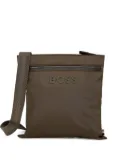 BOSS logo-plaque zip-fastening belt bag - Green