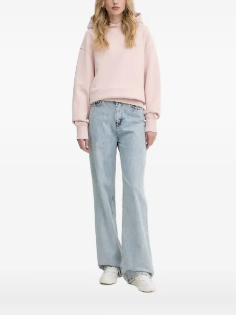 BOSS hoodie con logo en relieve