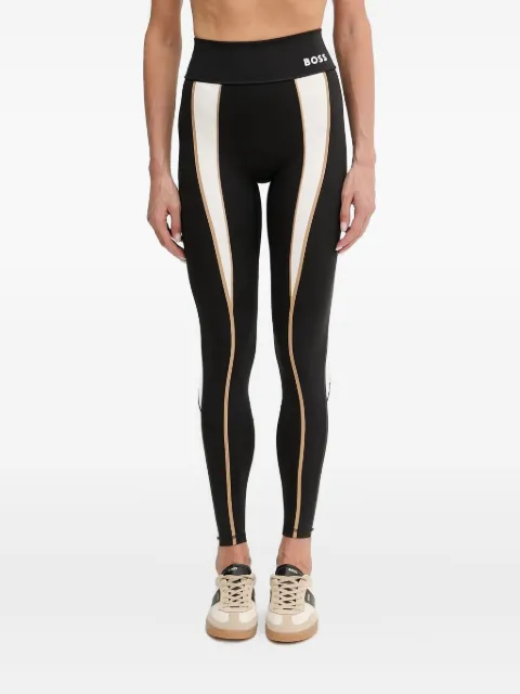 BOSS panelled leggings