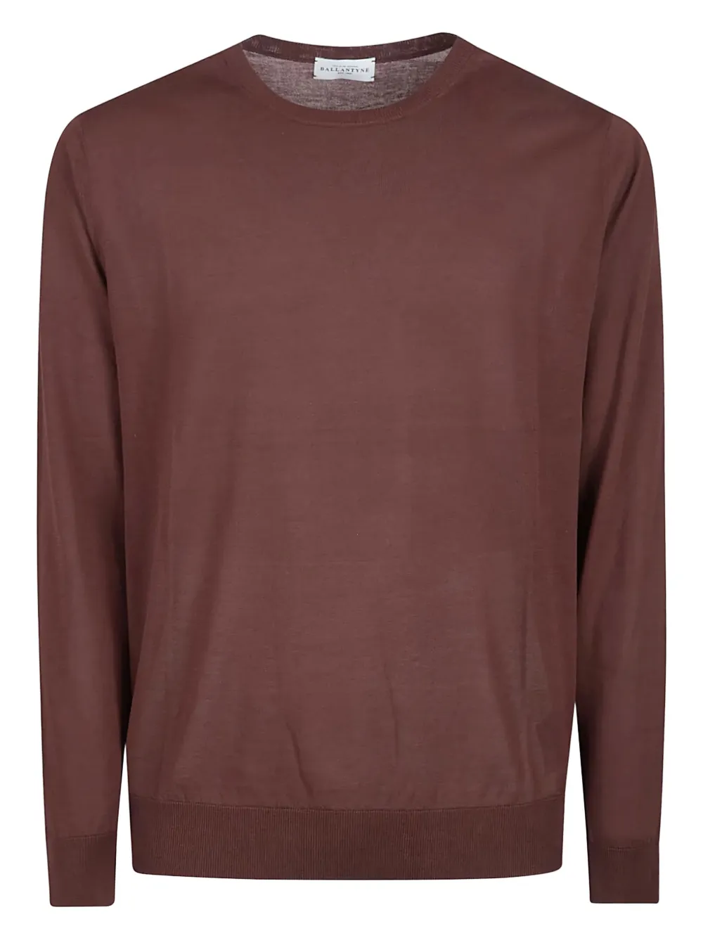 Ballantyne round-neck cashmere sweater | Brown | Image 1