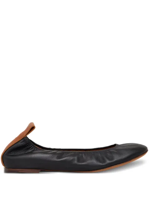 Lanvin leather ballet flats
