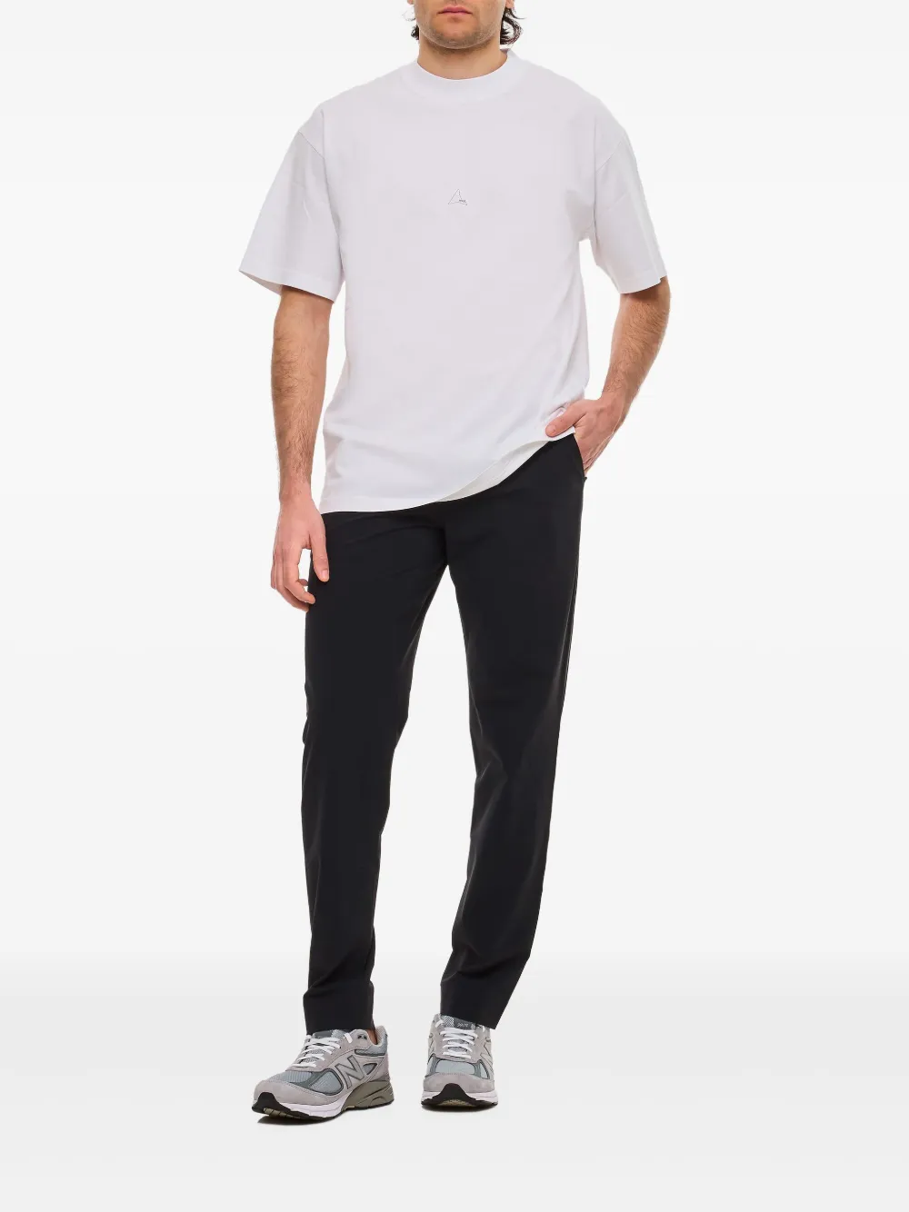 Roberto Ricci Designs pantalones con parche del logo | Pantalones rectos y con corte regular | Image 2