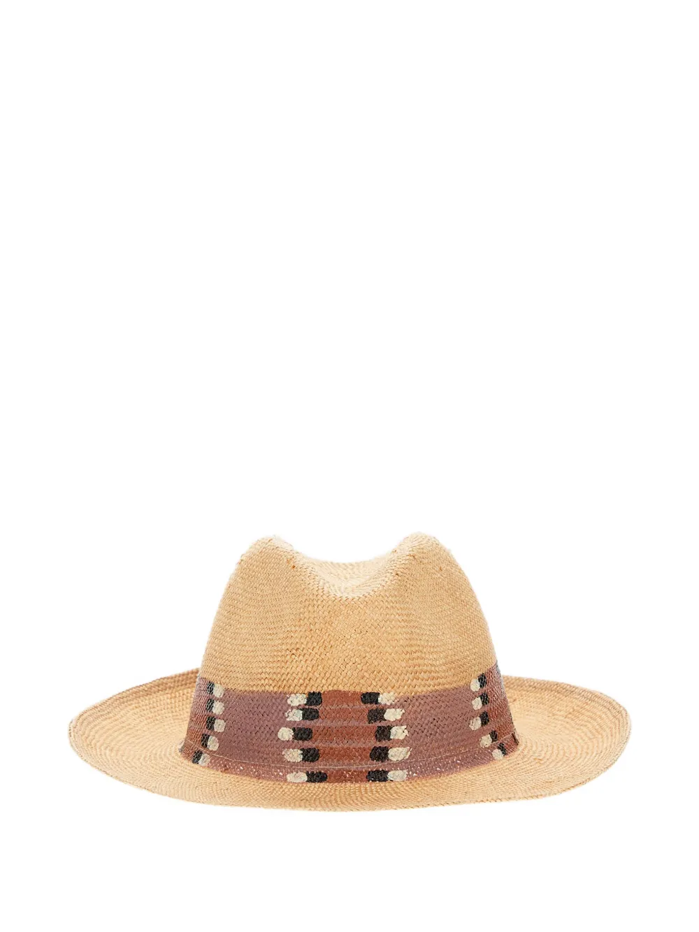 Exquisite J Wide-brim Raffia Hat