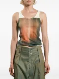 Tanaka abstract-print tank top - Pink