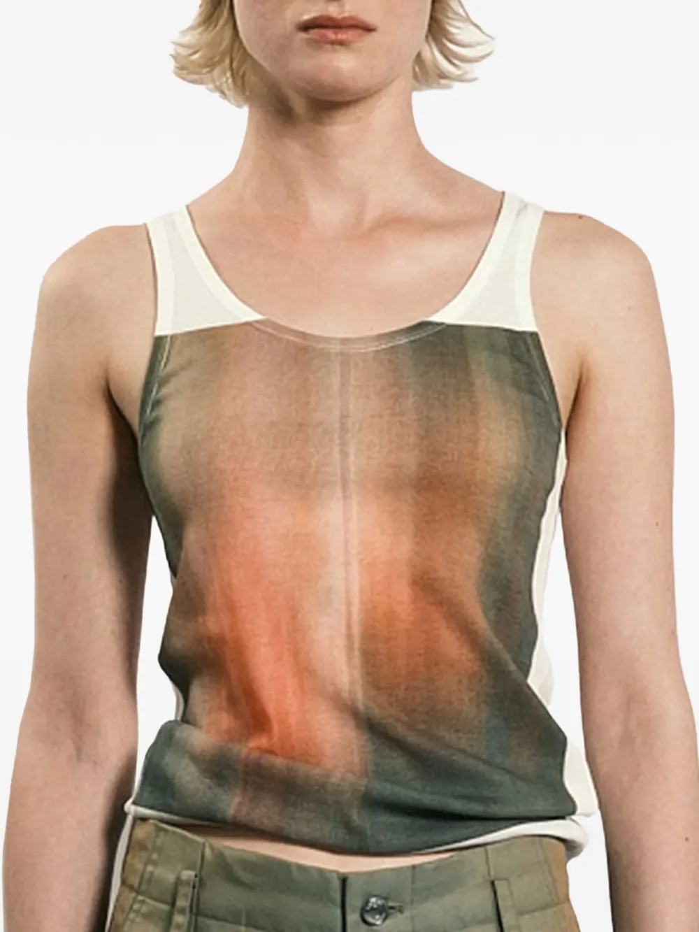 Tanaka abstract-print tank top | Vests & Tank Tops | Image 2
