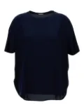 HIRA drop-shoulder T-shirt - Blue
